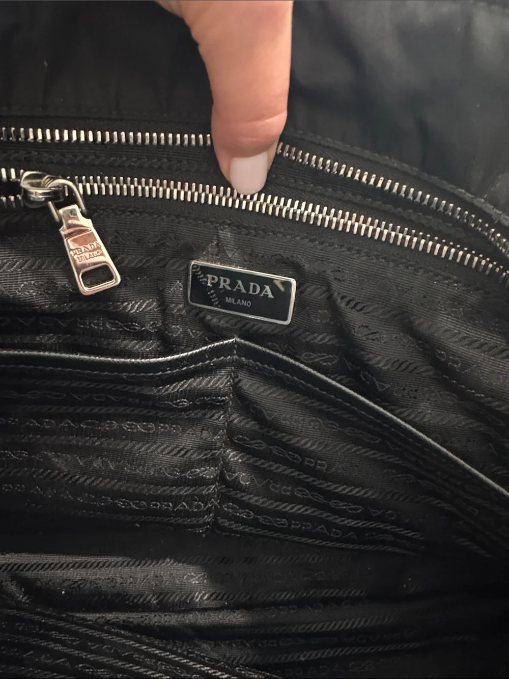 Prada nylon diaper